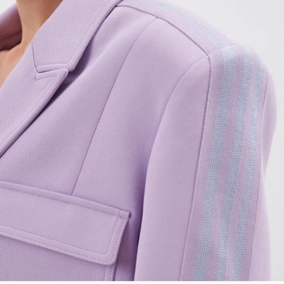 Ivy Park X Adidas Rodeo Collection Cropped Suit Jacket NWT - Picture 4 of 5